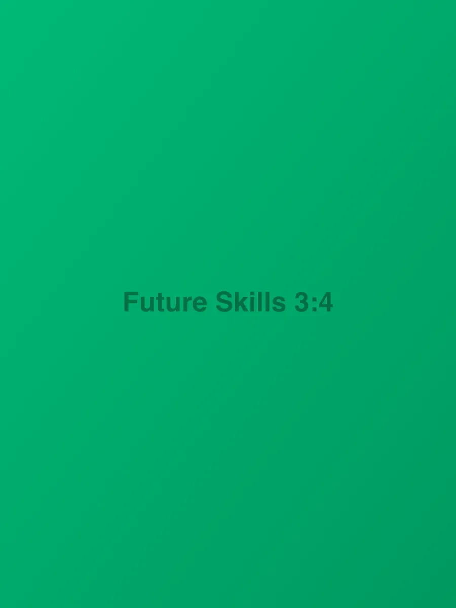 Team bei einem Future-Skills-Workshop mit Storytelling-Übung